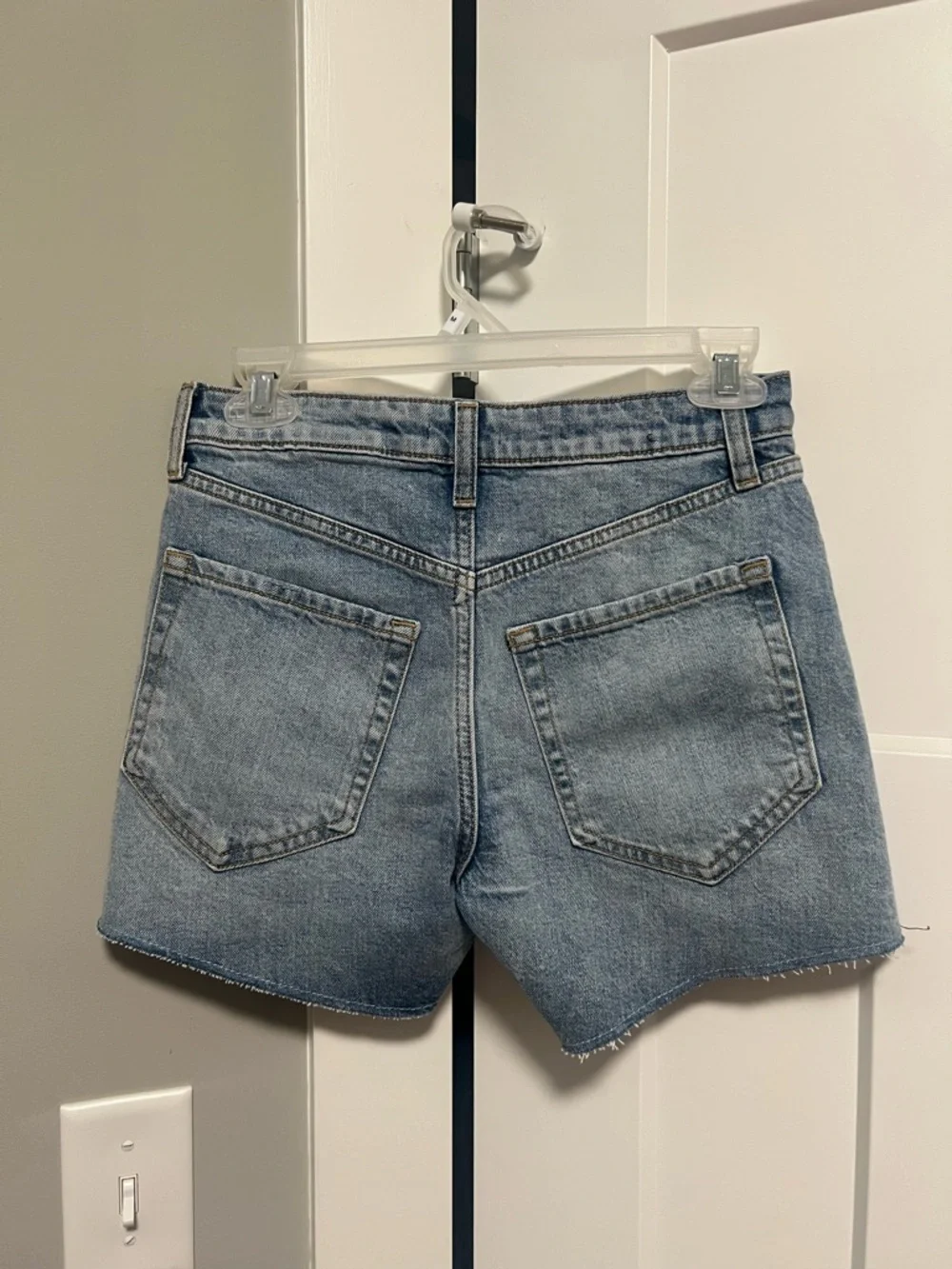wild fable Light Blue Denim Cutoff Shorts